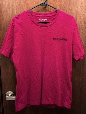 True Religion Men's Short Sleeve Crew Tee